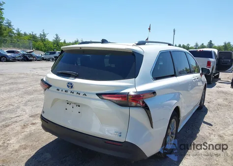 2021 Toyota Sienna Xle из США, поврежденный, VIN 5TDJRKEC3MS032422